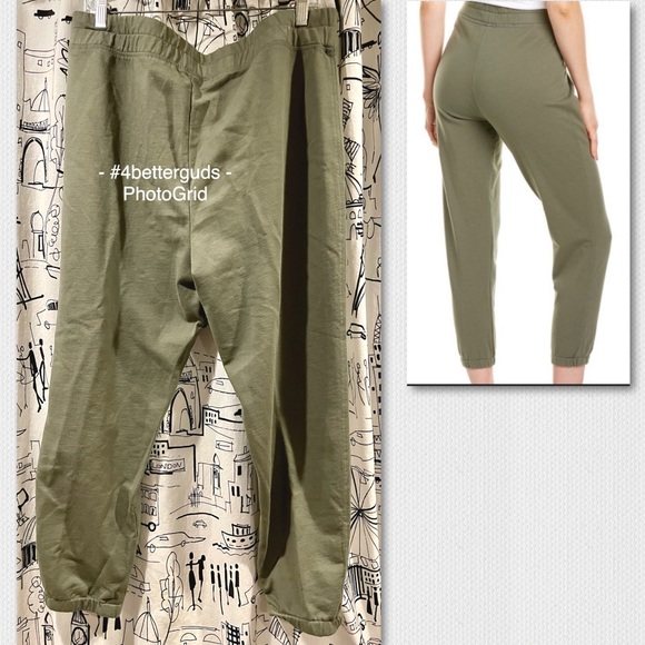 NEW James Perse 100% Cotton Drawstring Sweatpants Size 4 is XL - Picture 6 of 15